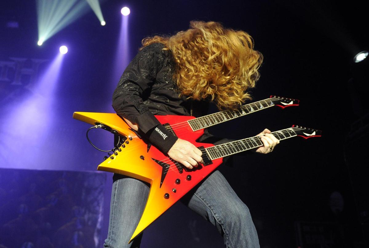 Concierto de Megadeth en 2011 en A Coruña