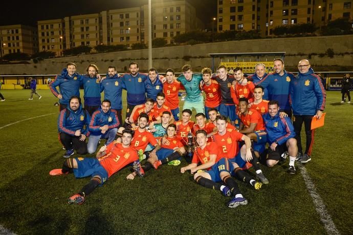 08-02-19. LAS PALMAS DE GRAN CANARIA. Final de la Copa del Atlántico entre España y Japón.  FOTO: JOSÉ CARLOS GUERRA.