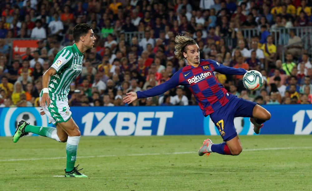 El Barça - Betis, en fotos