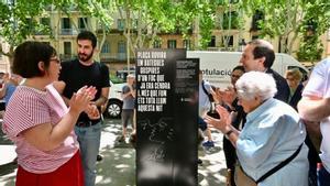 Inauguración del monolito en homenaje a Luis Eduardo Aute en Gràcia