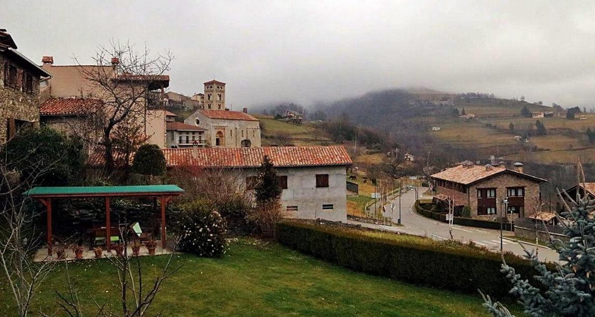 Molló, situada a la Vall de Camprodon, el passat 24 de desembre
