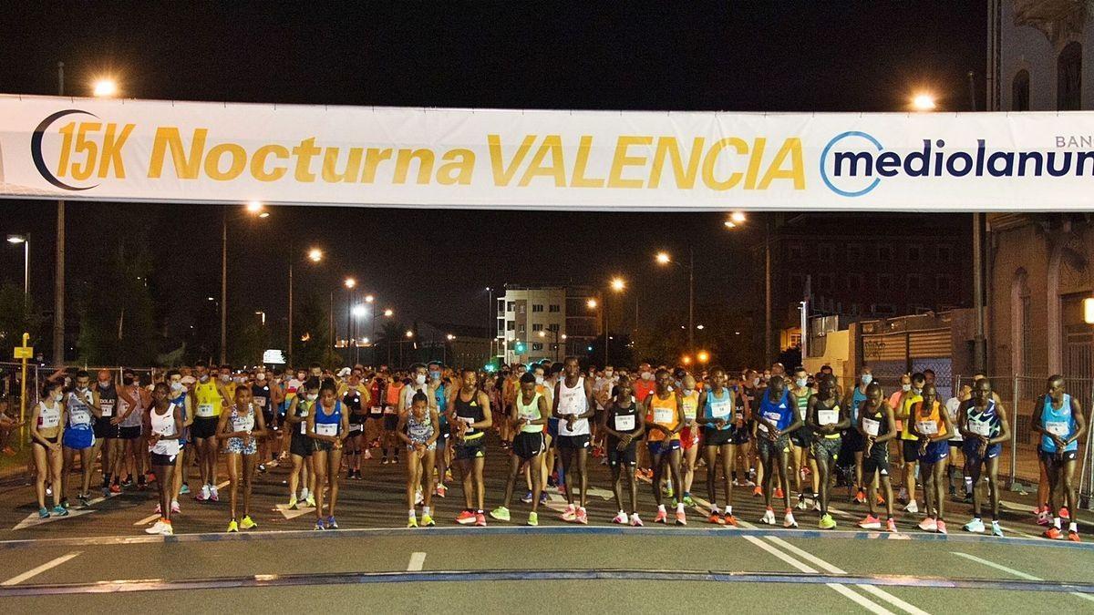 Qué calles se van a cortar en València por la 15K Nocturna