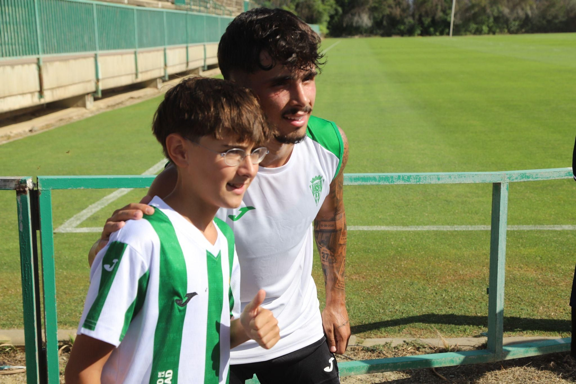 El primer entrenamiento de la pretemporada del Córdoba CF, en imágenes