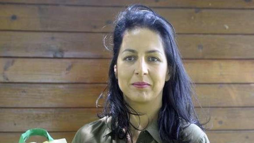 Cristina Bañobre, propietaria de la empresa Daterra.