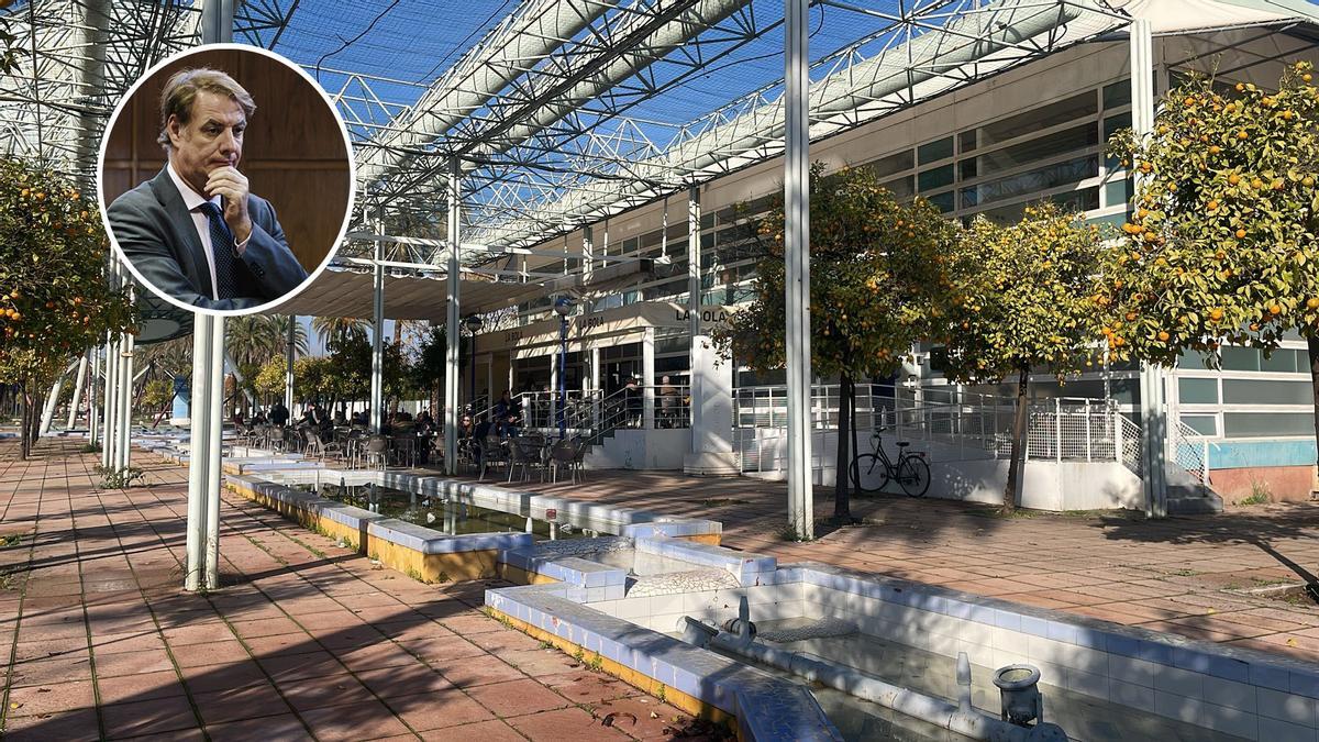 Bar La Bola en la Cartuja, que ha sido registrado de la UCO