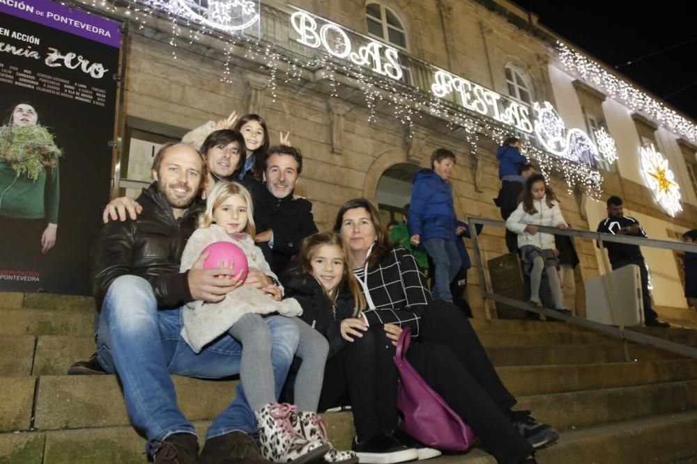 Encendido del alumbrado navideño en Vigo