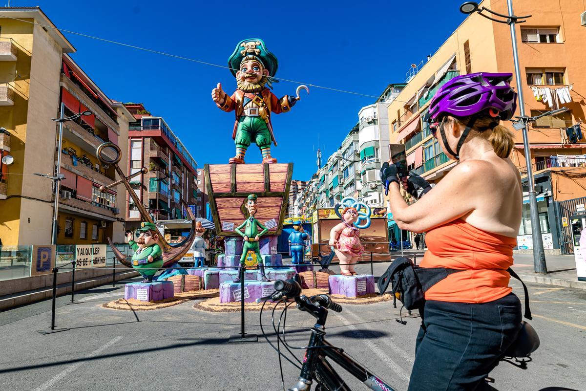 La Falla Els Tolls de Benidorm.