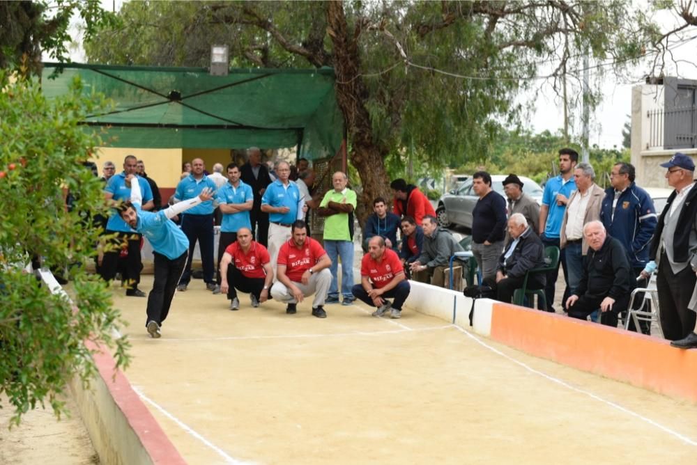 Campeonato Regional de Bolos Huertanos: La Derecha prolonga su reinado