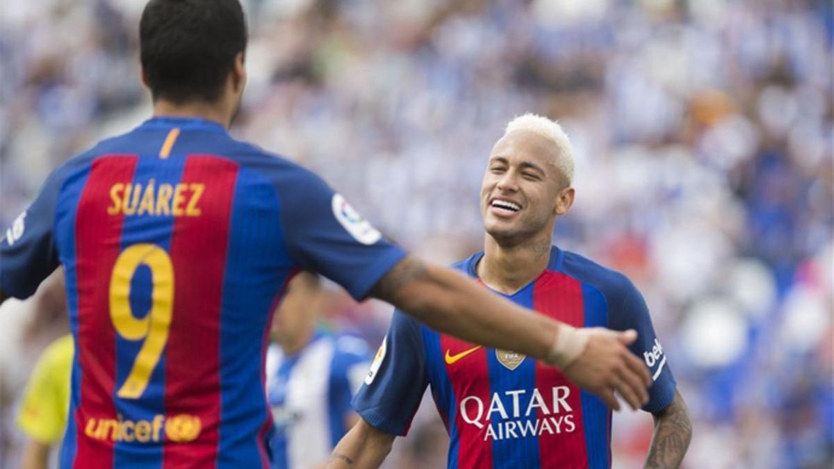 Neymar y Suárez, una sociedad al alza