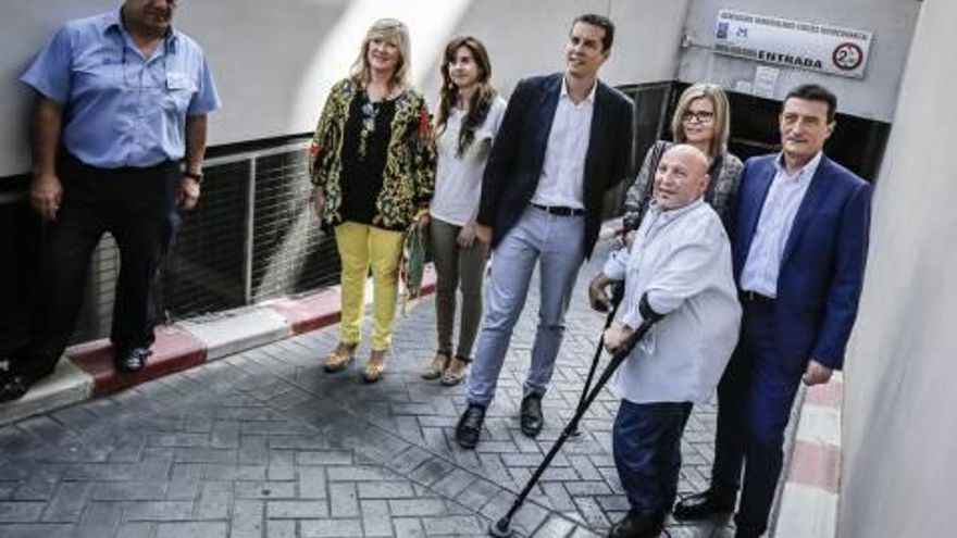 AMFI de Elda adquiere el parking de la Gran Avenida y da trabajo a 6 de sus usuarios