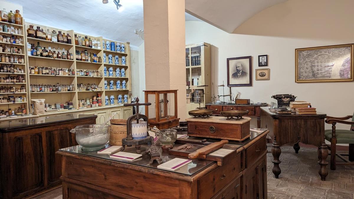 La farmacia Mariano Giménez de Teruel, la más antigua de Aragón.