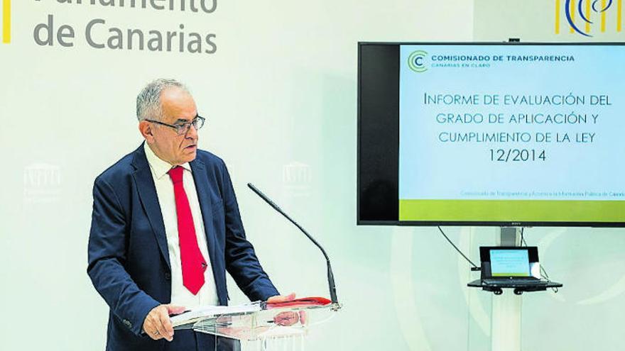 Daniel Cerdán, comisionado de Transparencia en Canarias.