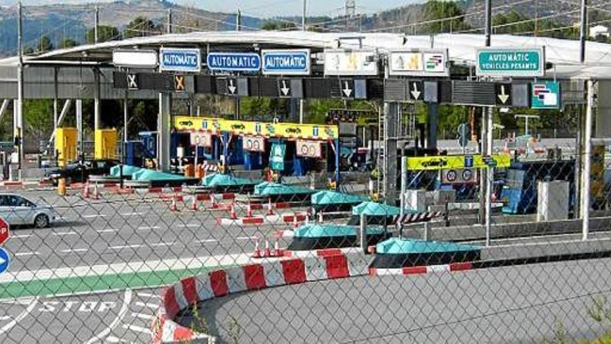 Peatge troncal de l&#039;autopista C-16 a Castellbell-Sant Vicenç