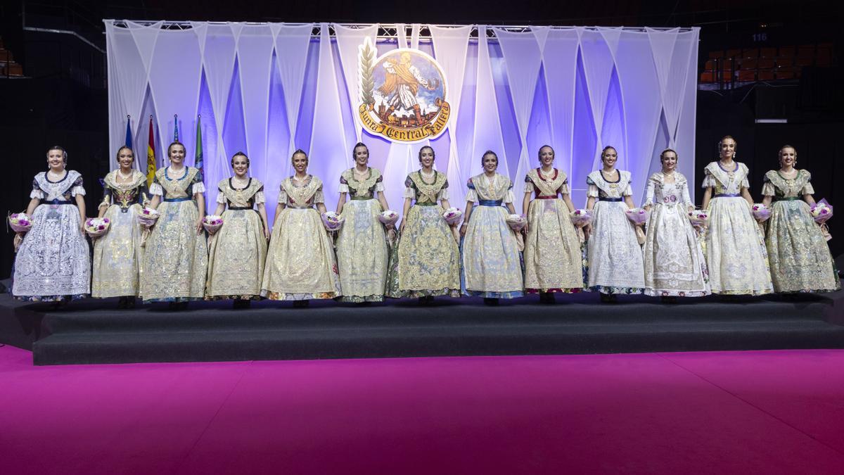 Las 13 candidatas a fallera mayor de València