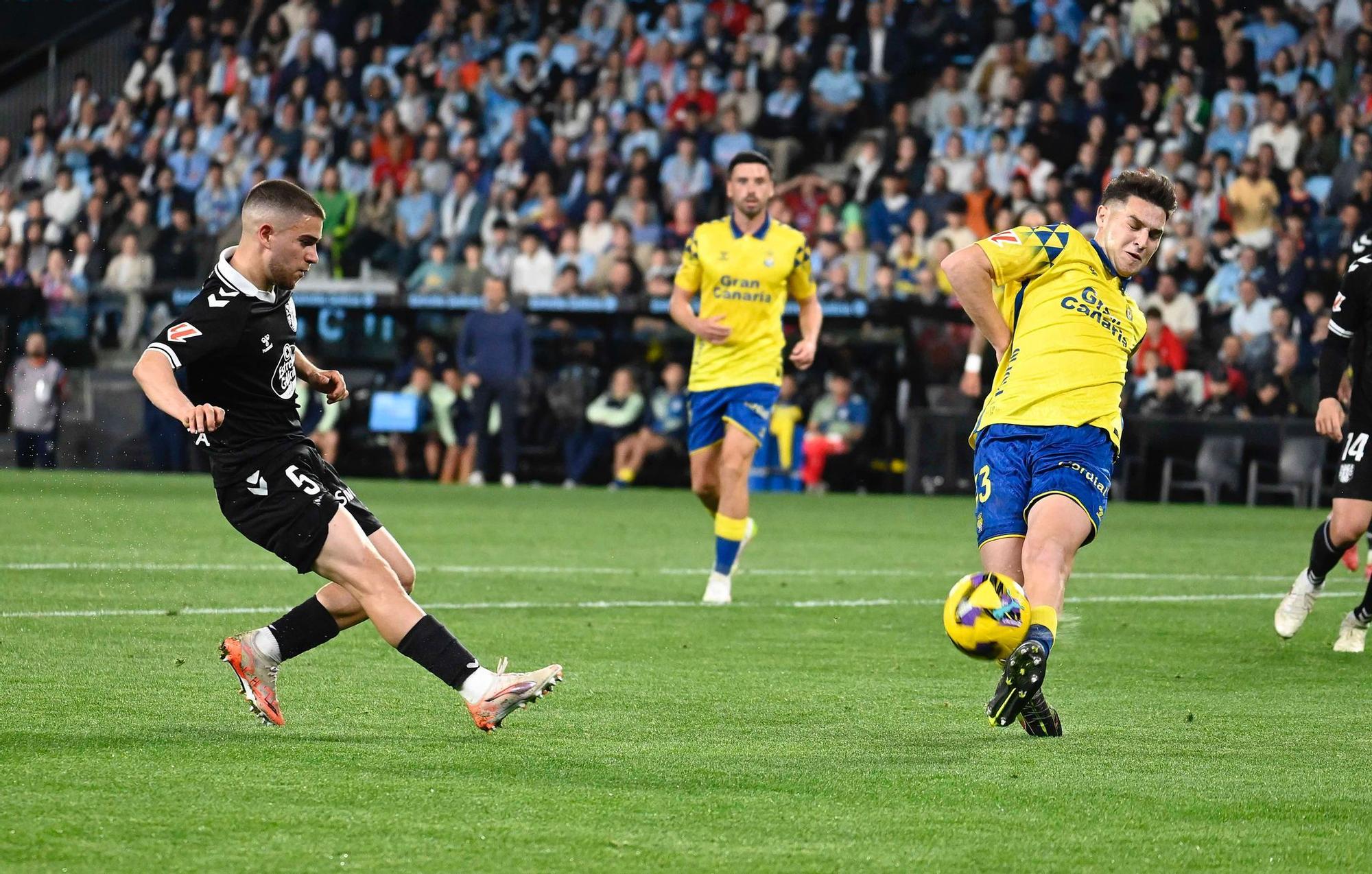 El Celta-Las Palmas, en imágenes