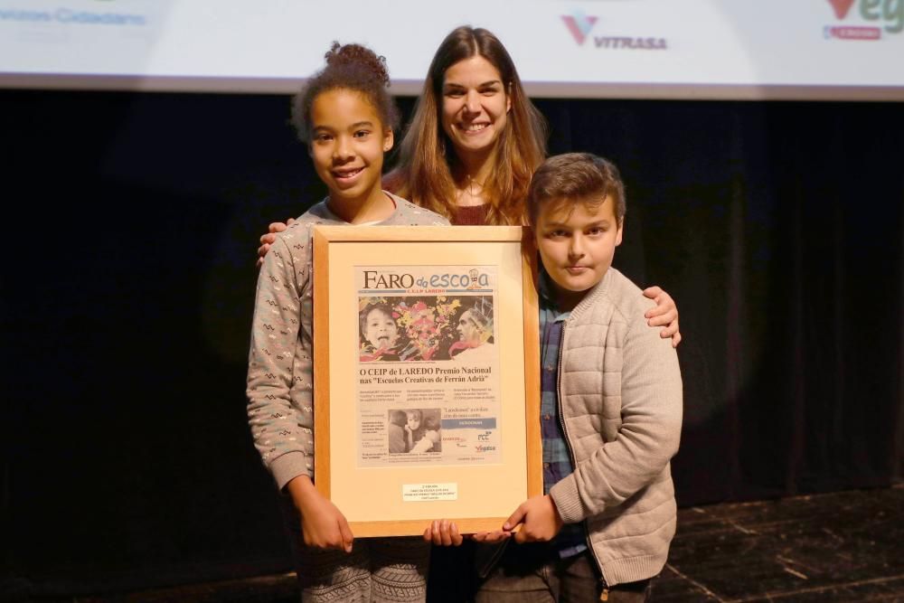 Así fue la entrega de premios de Faro da Escola