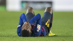 marcosl46638369 barcelona  20 01 2019  deportes  dembele tendido sobre el ca190120233806