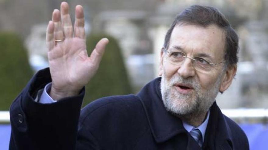 Rajoy, &quot;muy contento&quot; con el supervisor bancario