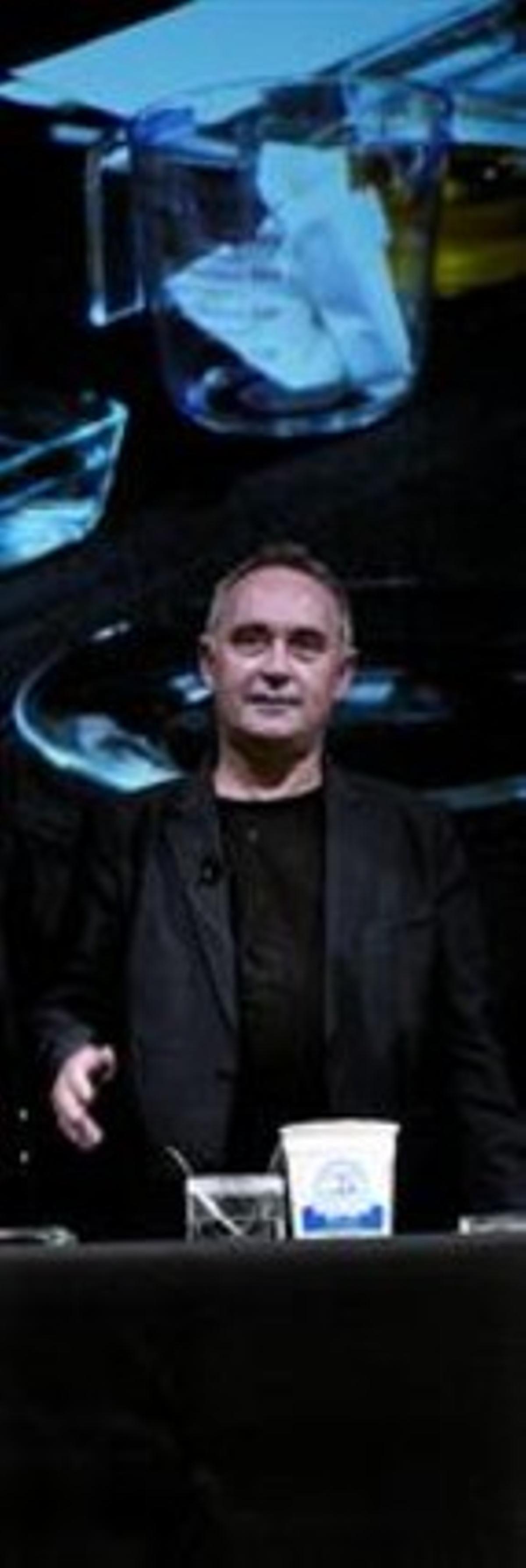 Ferran Adrià, a la classe que va impartir a la Universitat de Harvard.