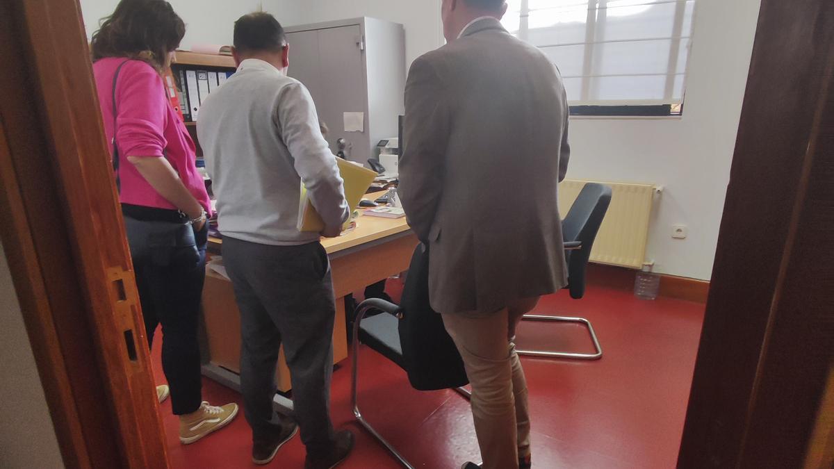 Cargos del PSOE en la Junta Electoral de Zona duranta las pasadas elecciones municipales.
