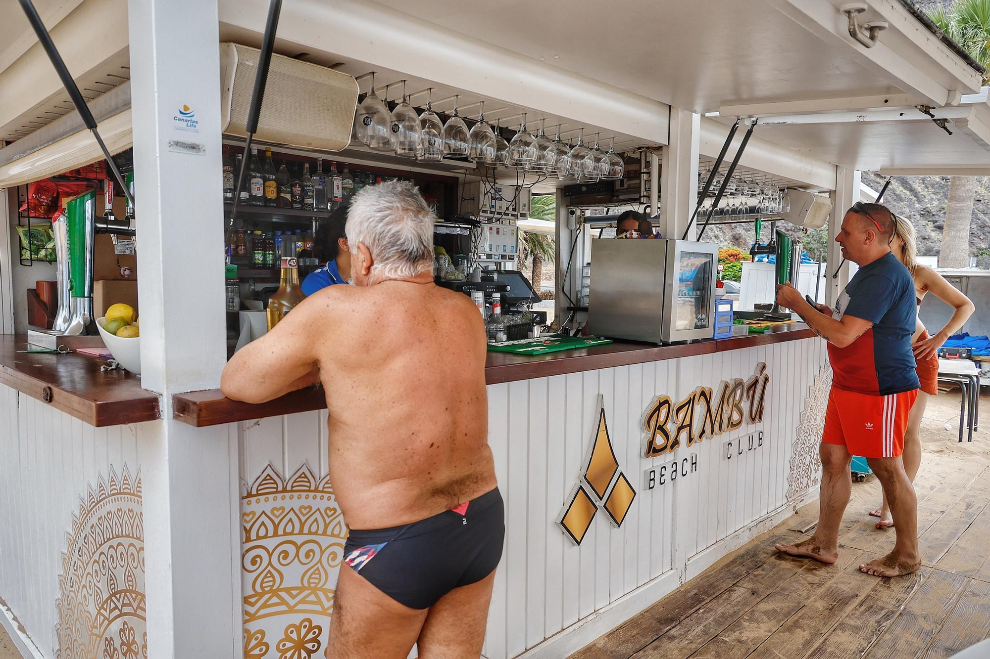 Chiringuito Bambú Beach, en la Playa de Las Teresitas