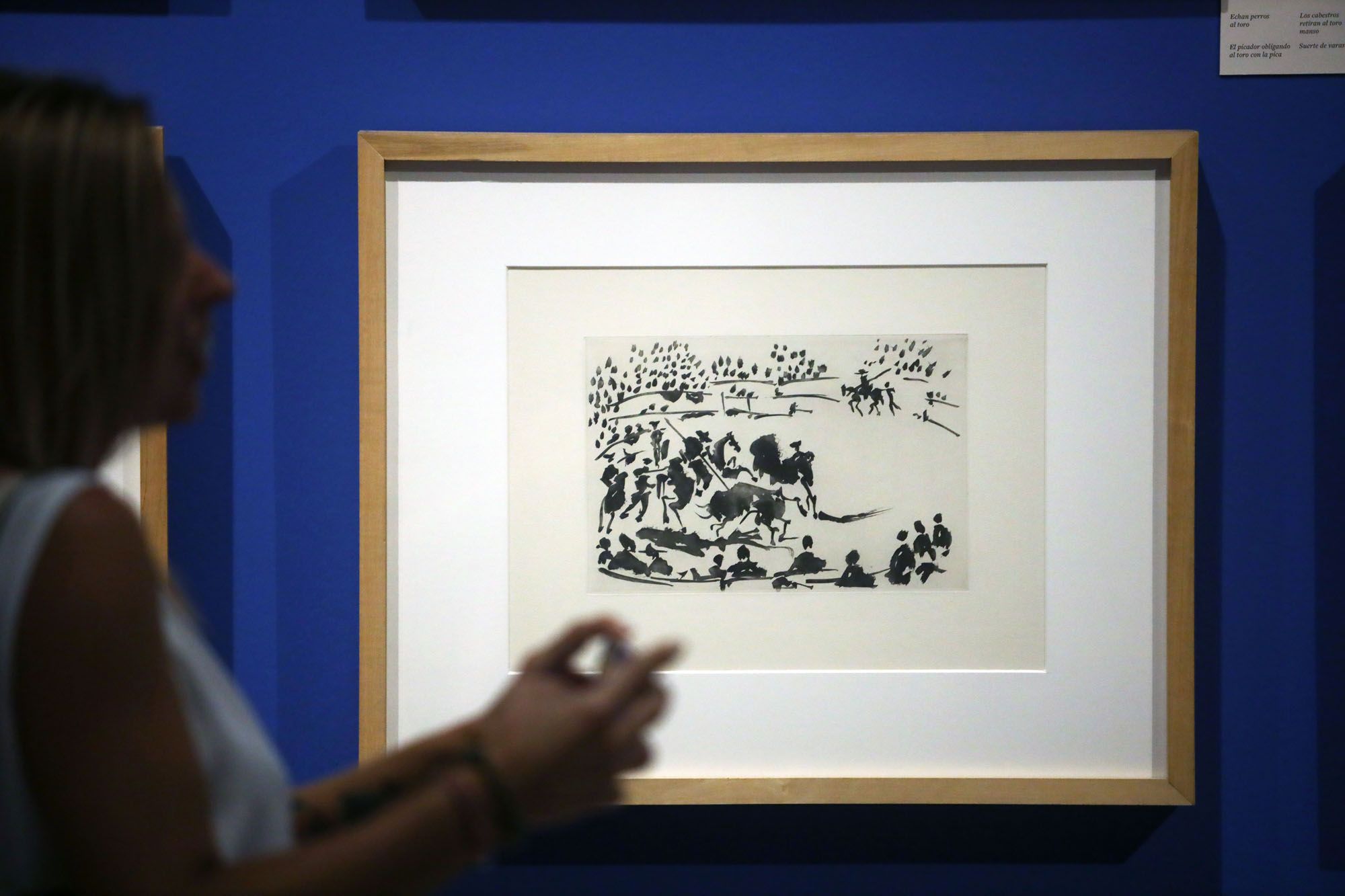 La exposición temporal 'La presencia de Picasso', en el Museo de Málaga