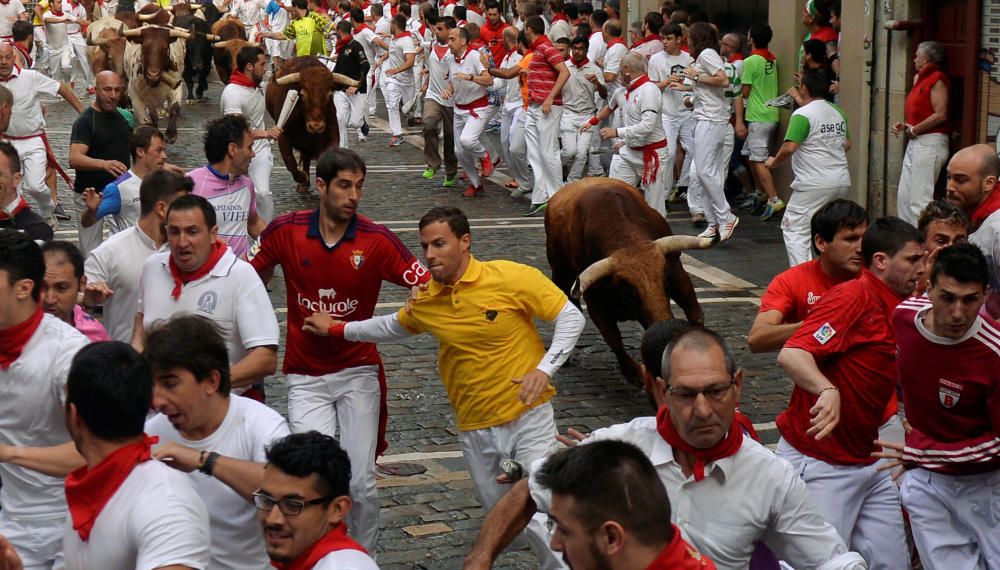 Cuarto encierro de los Sanfermines 2016