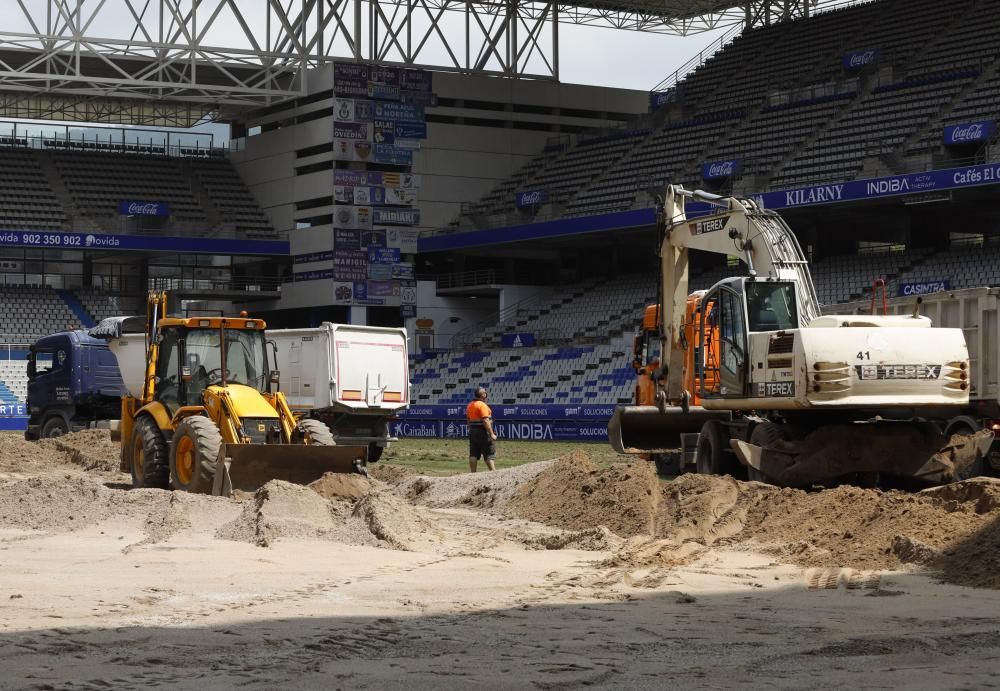 Obras en el Tartiere