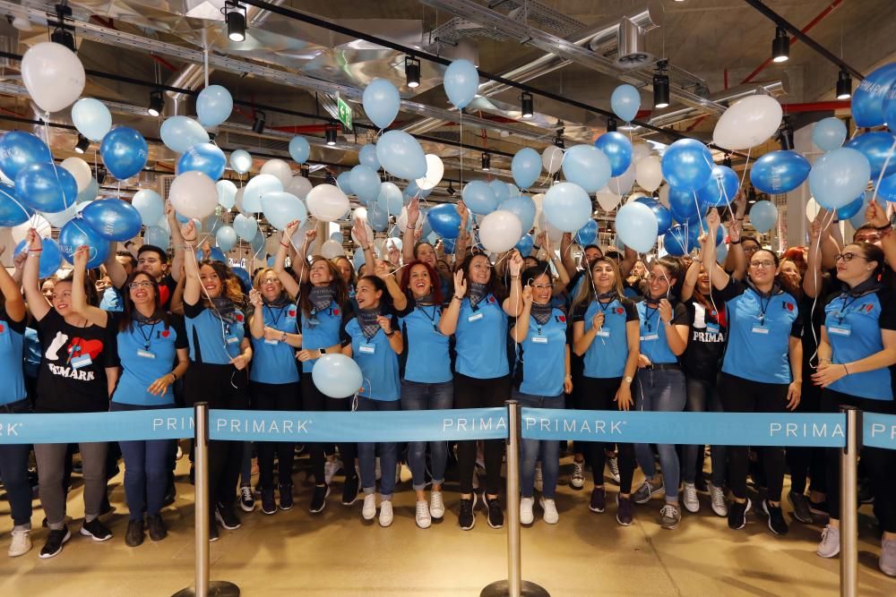 Inauguración de la tienda Primark en el centro de València