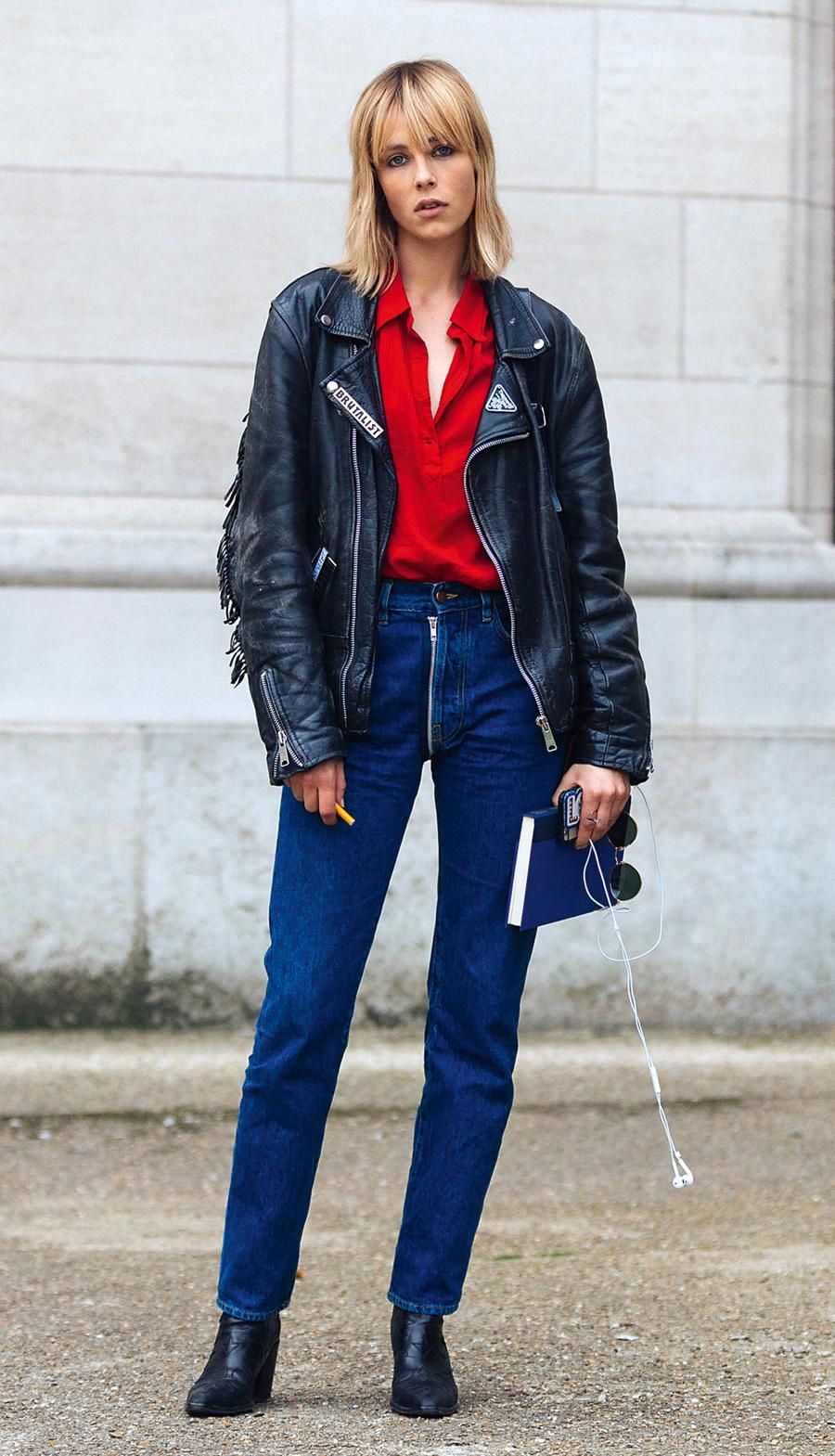 La biker: la top Edie Campbell