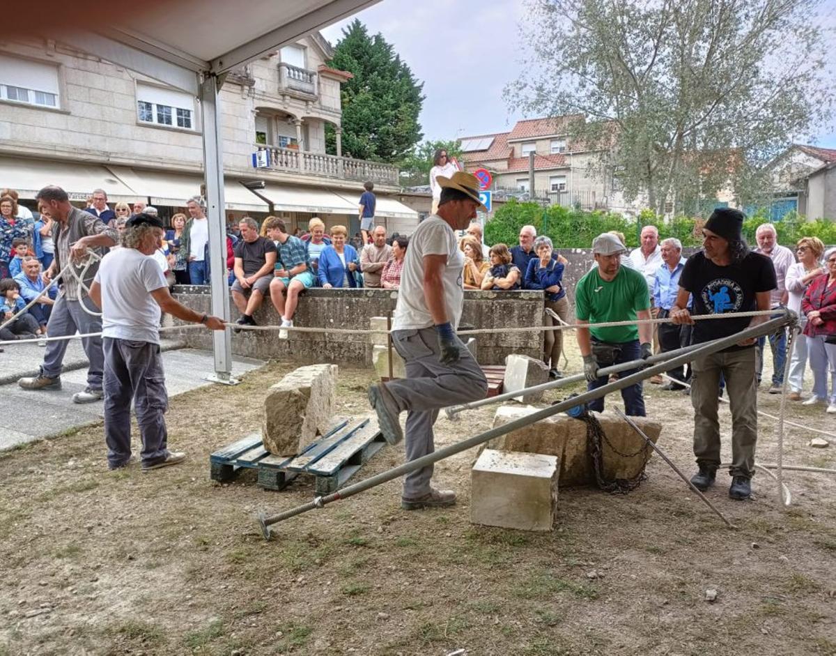 Actividad de canteiros en la Seman Cultural de O Hío. | FDV