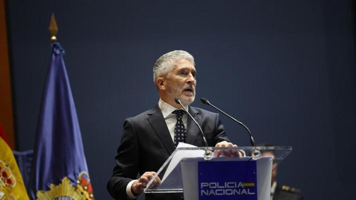 El ministro del Interior, Fernando Grande-Marlaske