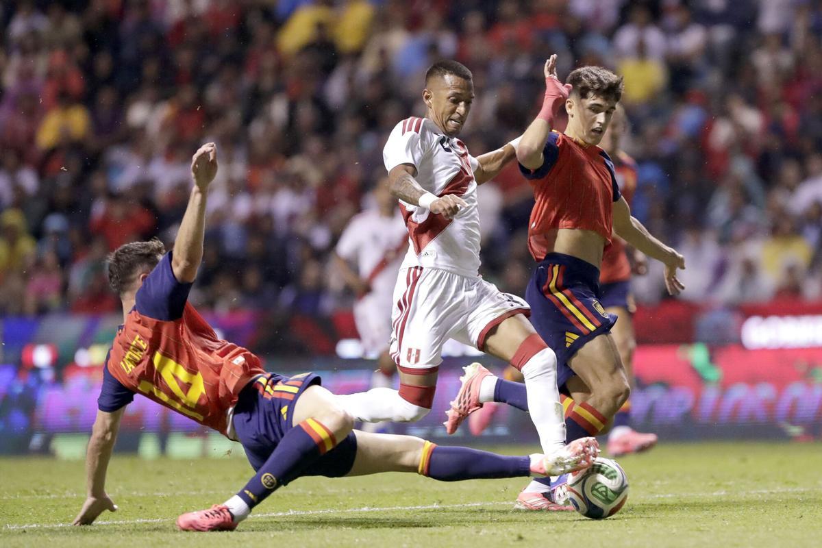 Amistoso de selecciones, en imágenes: España - Perú.