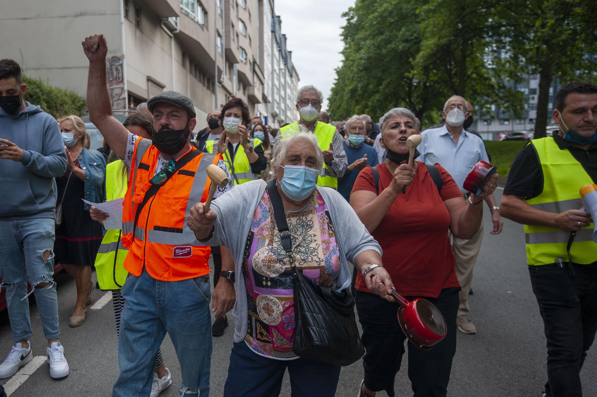 Os Mallos se lanza a la calle para denunciar “inseguridad”