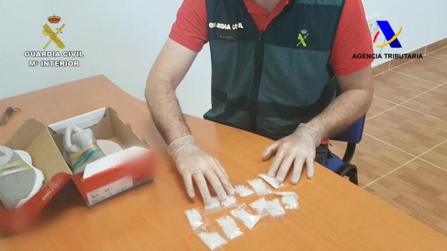 Intervienen un paquete postal con 650 dosis de Metanfetamina en Gran Canaria