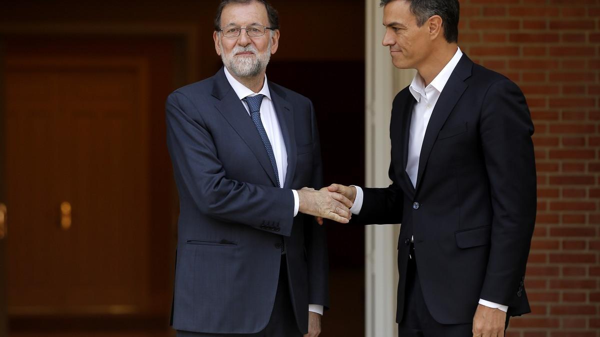 Rajoy y Sánchez
