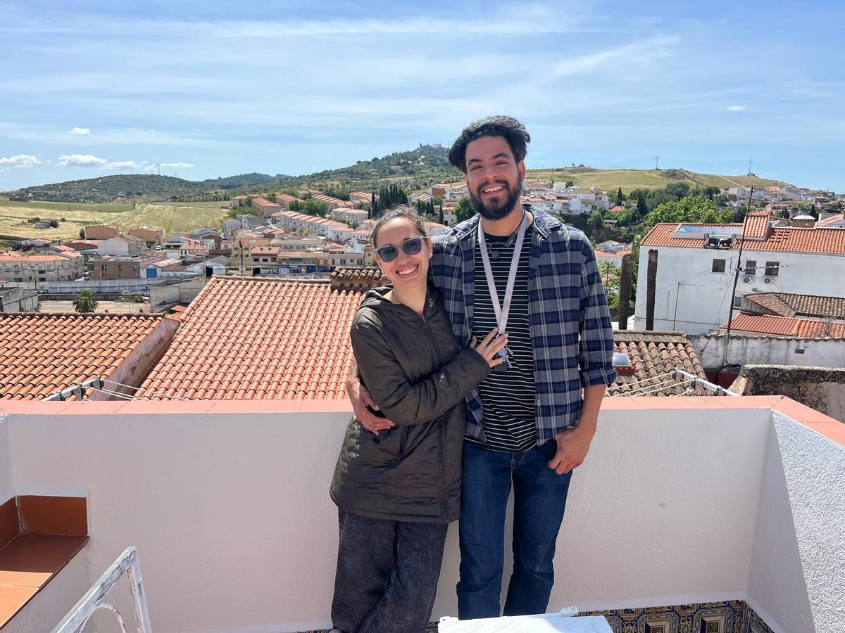 Las vistas a la Montaña desde la terraza de los apartamentos turísticos de Daniela y Daniel.