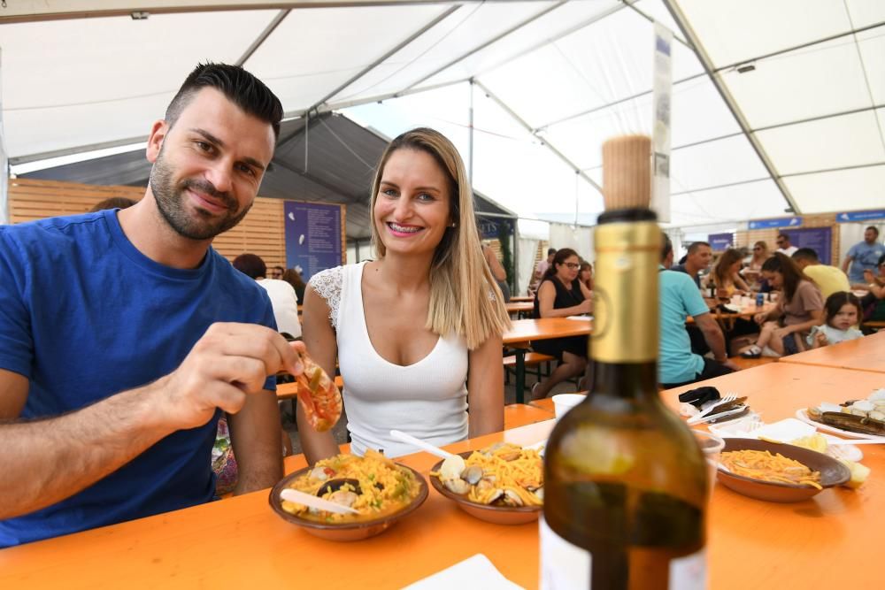 Fiestas gastronómicas en Pontevedra | La Festa do Mar de Combarro se despide satisfaciendo paladares