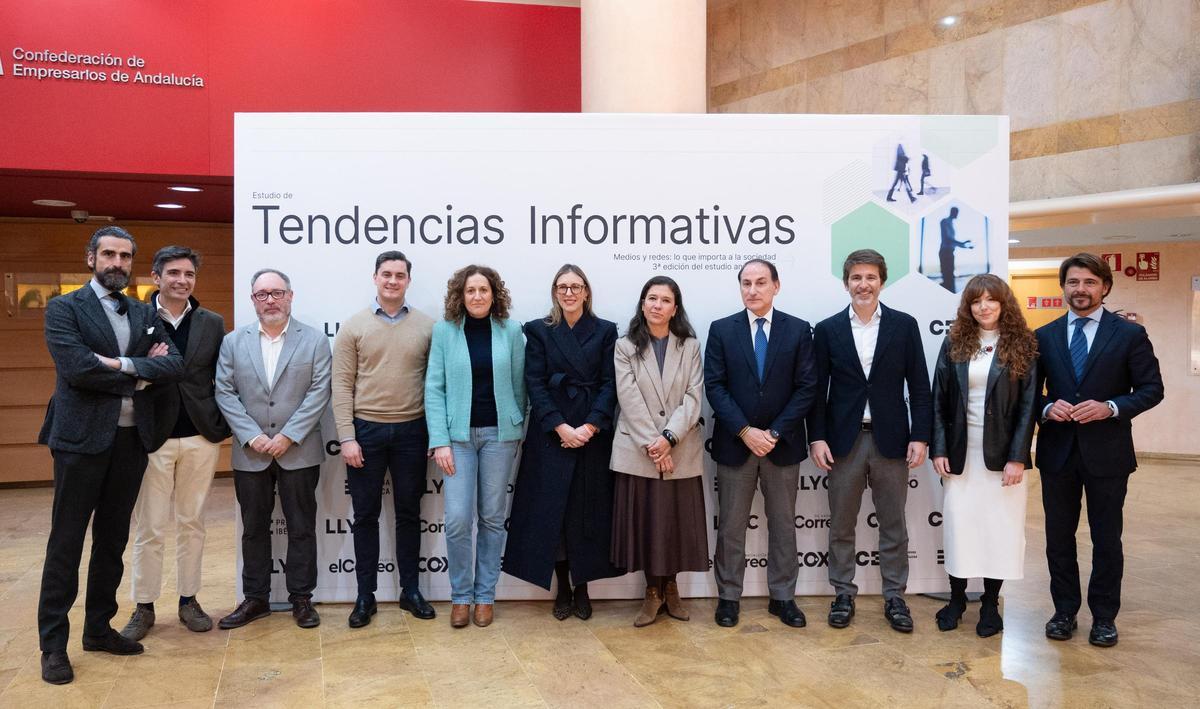 Fotogalería | Presentación del estudio de Tendencias Informativas. Medios y redes: lo que importa a la sociedad en Andalucía