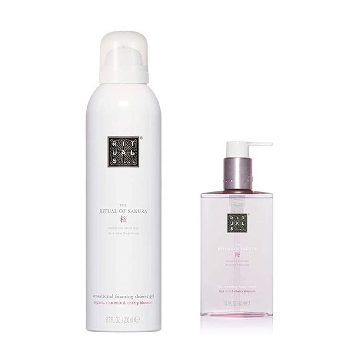 Gel de baño y jabón de manos Rituals