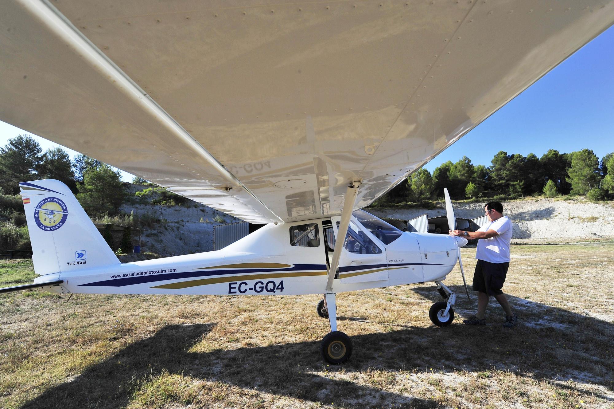 Pilotos en guardia contra los incendios