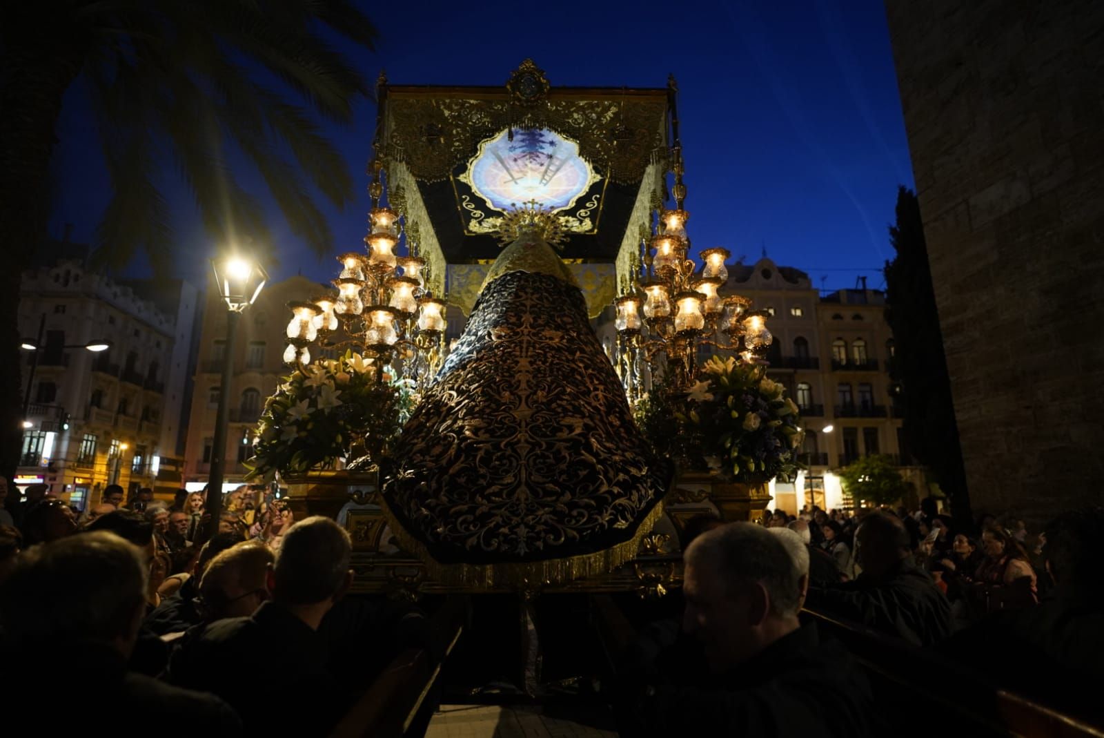 Procesión de la Dolorosa del Grao en la Semana Santa Marinera de València