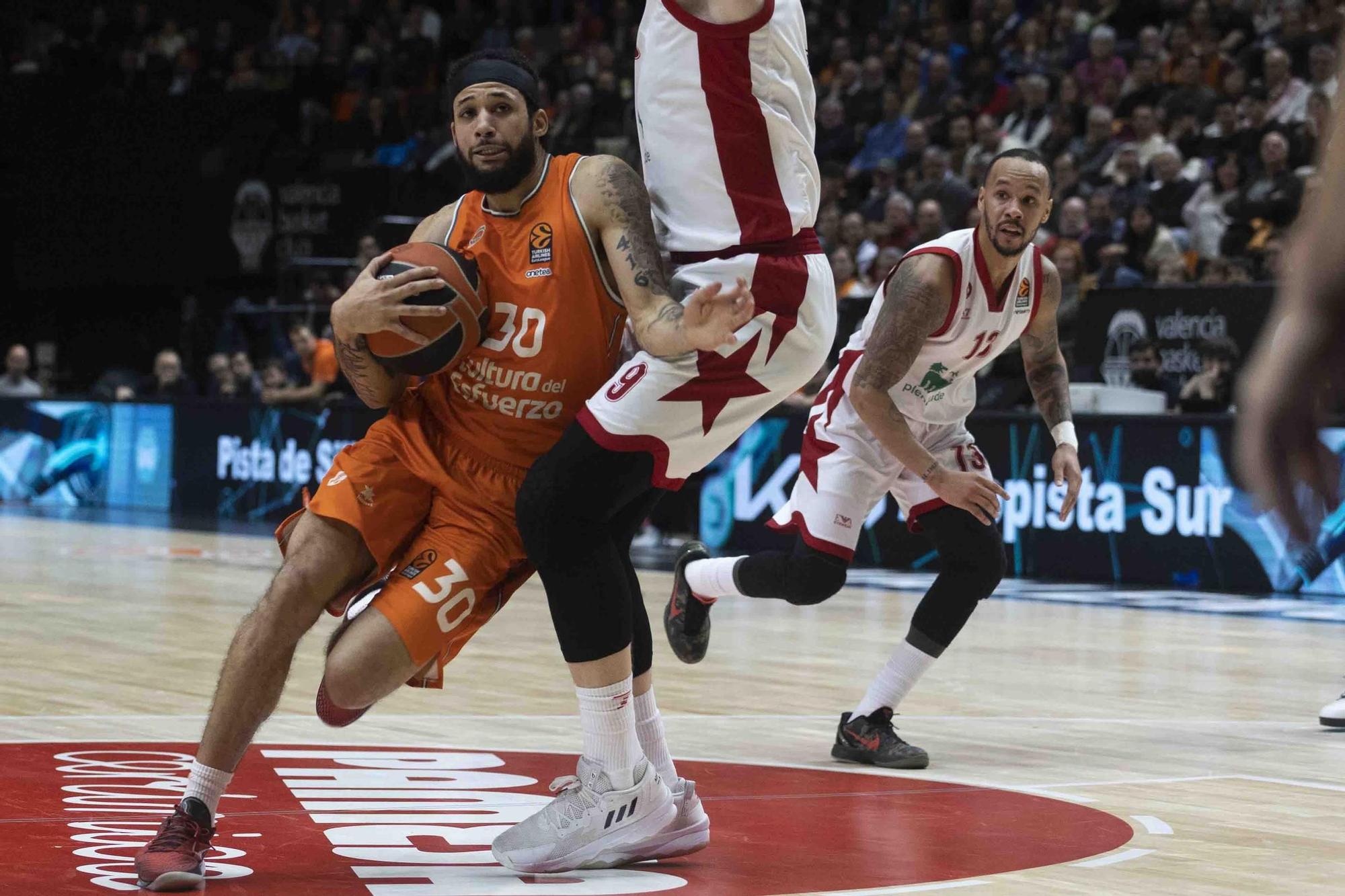 Partido de Euroliga Vlc Basket - EA Milán