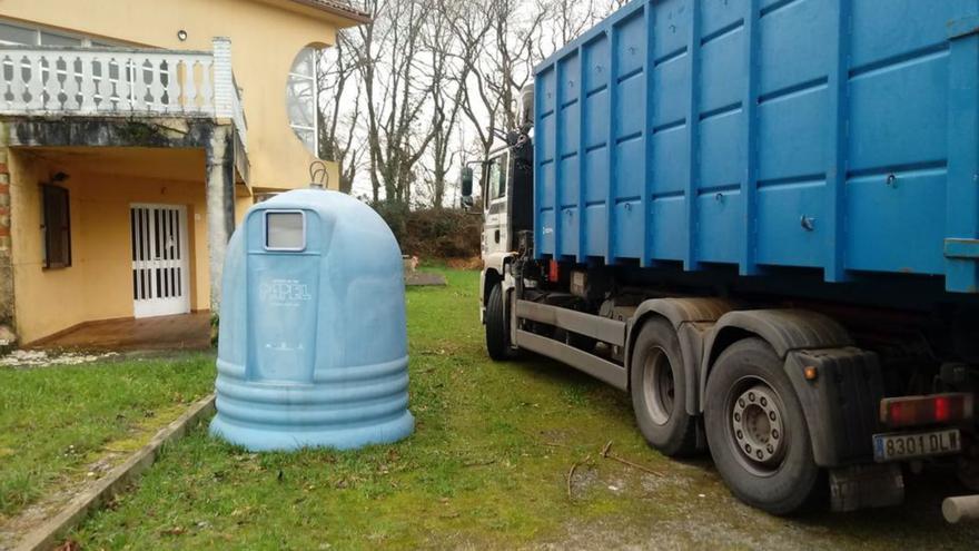 Silleda amplía la recogida de papel a cinco parroquias