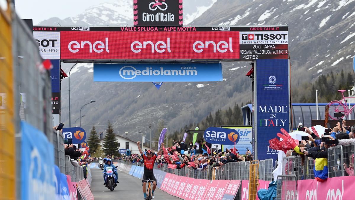 Giro de Italia: Verbania - Alpe Motta