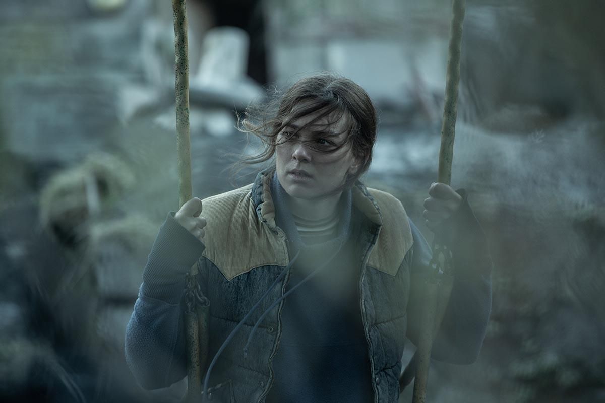 Una de las escenas de la serie islandesa 'Katlan', de Netflix