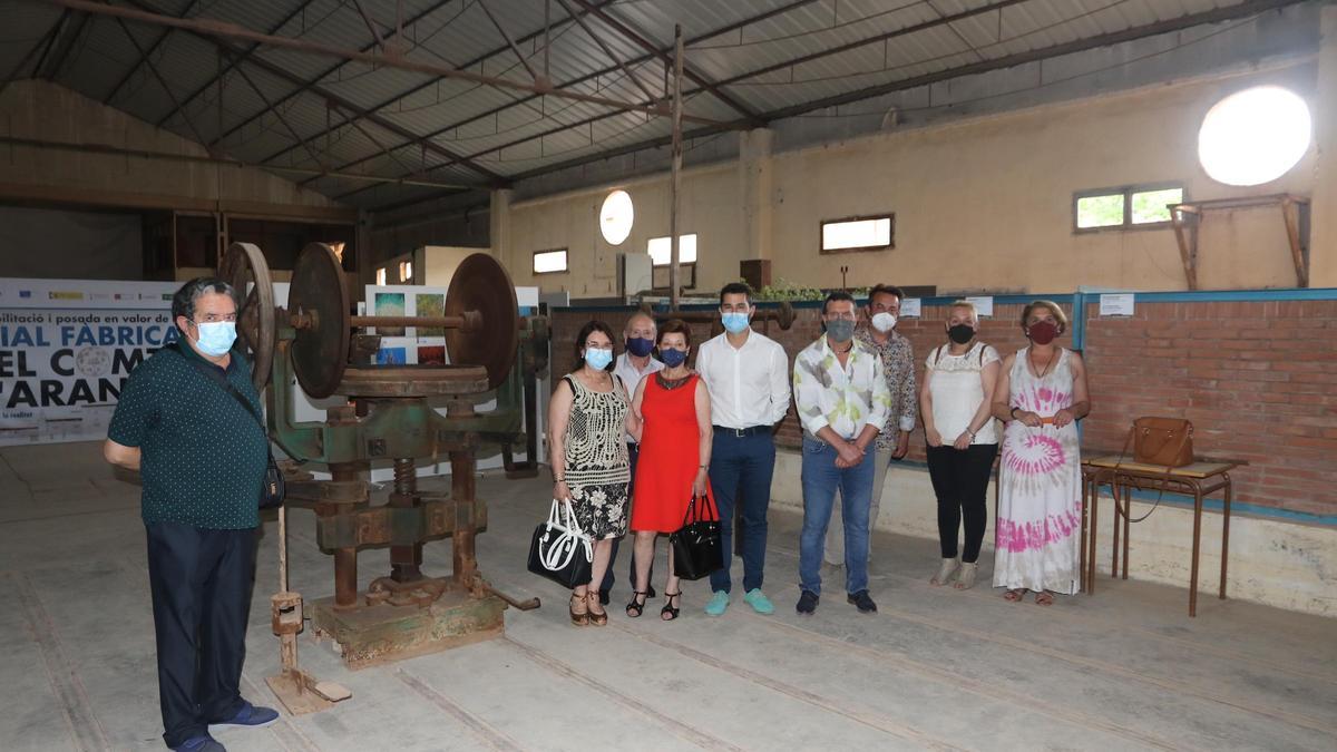 Los hermanos Plaza Artero han donado diferentes máquinas de la desaparecida empresa familiar