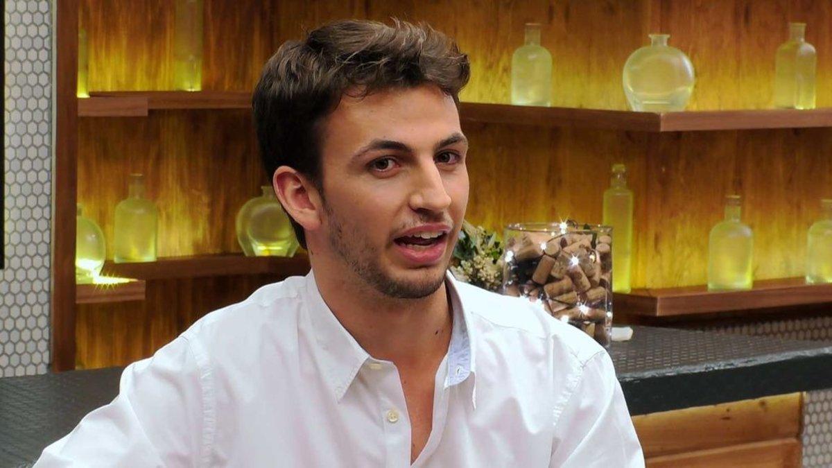 Sergio en el restaurante de 'First Dates'