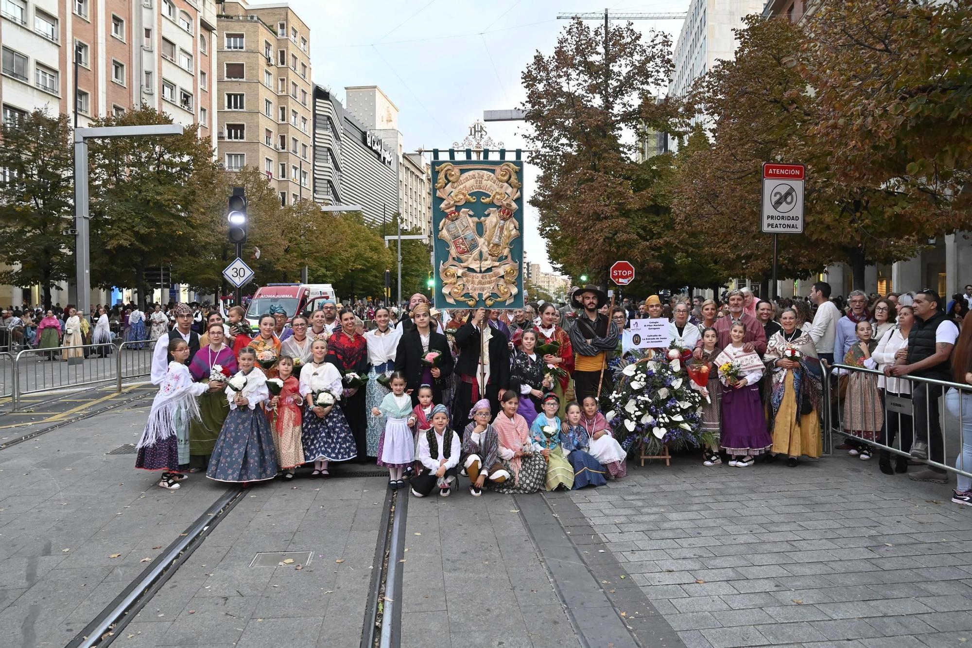 COFRADÍA DE LA ENTRADA DE JESÚS EN JERUSALÉN Y COLEGIO EL PILAR MARISTAS ZARAGOZA