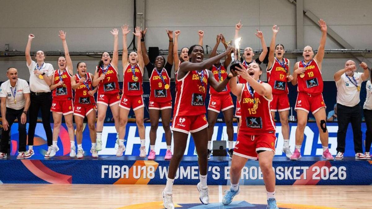 La mallorquina Marta Llompart se proclama campeona de Europa sub-18 con España